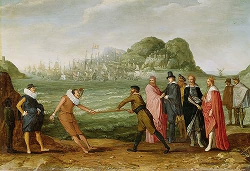 Art Tableau Allégorie des Néerlandais finition toile premium
