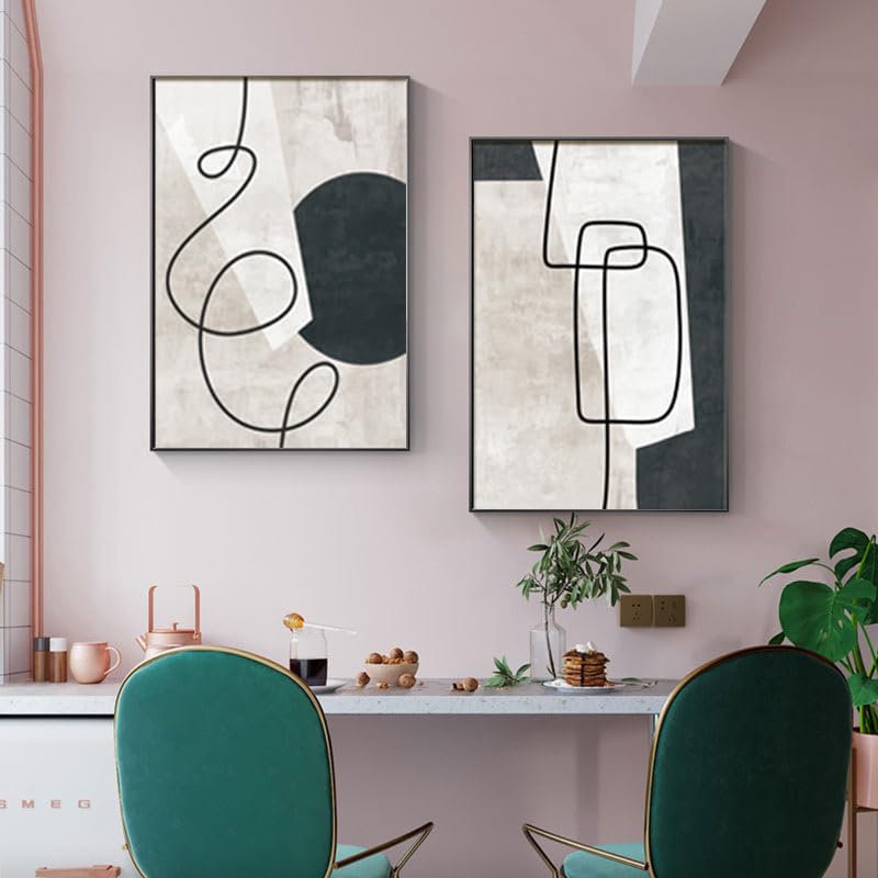 UGZDEA Abstract Canvas Posters Set of 3 - Image 2