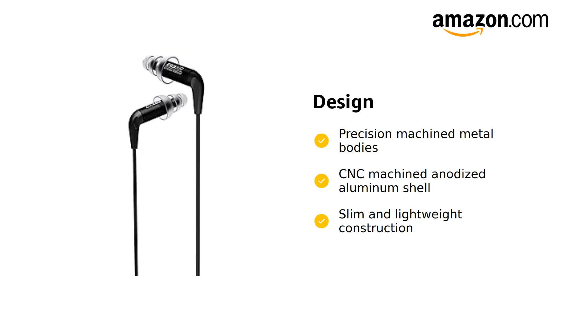 Amazon.com: Etymotic ER3XR Extended Response Earphone,Black