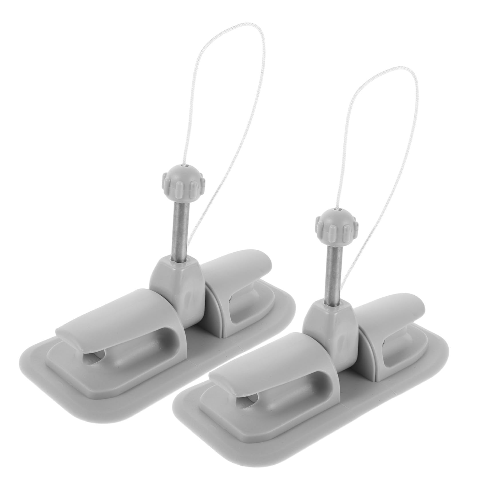 TOYANDONA 2 Stück Paddelhalter aus Aluminiumlegierung und PVC Verstellbare Ruderhalter für Kajak und Schlauchboote Robust und Langlebig Kompatibel mit Verschiedenen Ruderdesigns für