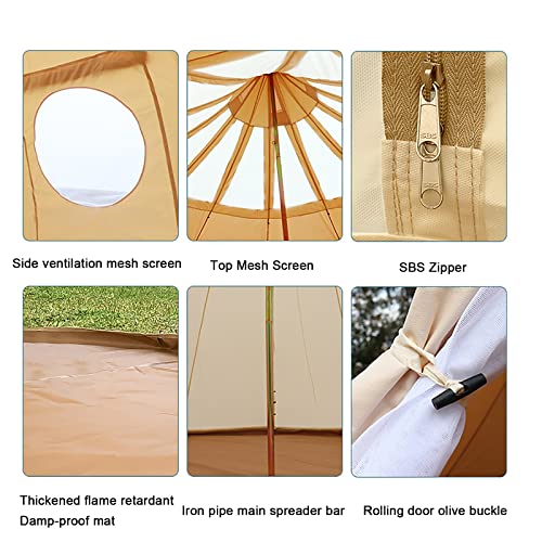 Carpa retro GeRRiT para 8-10 personas impermeable miniatura 2