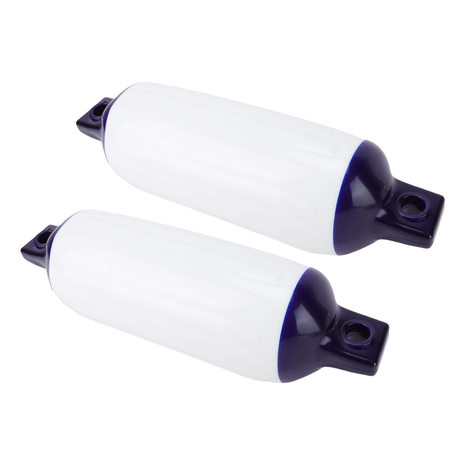2x Parabordi gonfiabili con cime, parabordi da banchina in PVC per yacht e