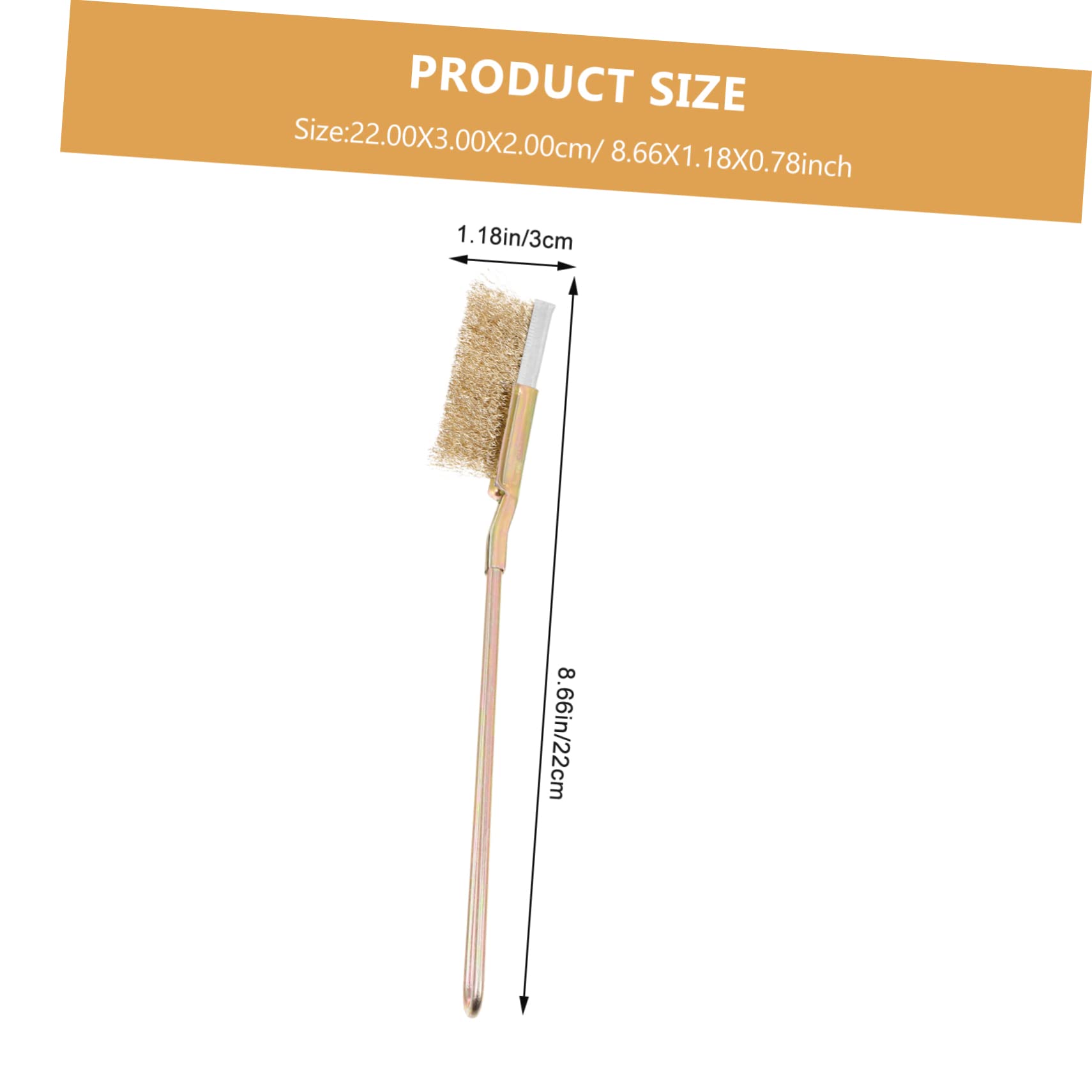 POPETPOP 1 Set Extra Long Handle Bird Cage Cleaning Brush Sturdy Wire Brush for Cage Maintenance for Bird Droppings Hard to Reach Areas for Pet Owners