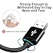 COSOOS 4 Short USB Type C Cables (9in/23cm) Nylon Braided Fast Charge & Sync USB C to USB 3.0 Cables for iPhone 16, 15, Samsung Galaxy S23 S22 S21 Note 10, Google Pixel,LG V20 G6, Charging Station