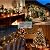 Joiedomi Clear Christmas String Lights Indoor,200(2x100) Mini Warm White Fairy Light,42.8 FT Lighting Decor for Patio Dorm Classroom Bedroom Holiday Wedding Party Garland Birthday Festival,Green Wire