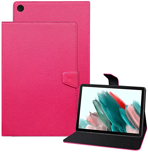 Image of TGK Executive Adjustable Stand Leather Flip Case Cover for Samsung Galaxy Tab A8 10.5 inch (Executive Pink)