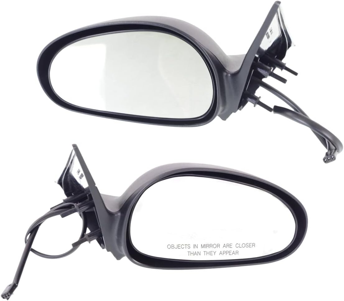 Garage-Pro Side Mirrors For Ford Mustang 1996-1998, Driver & Passenger Side, Power, Textured