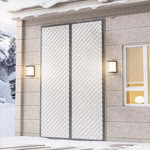 Rideau isolant aimanté pour porte en graphène thermique imperméable