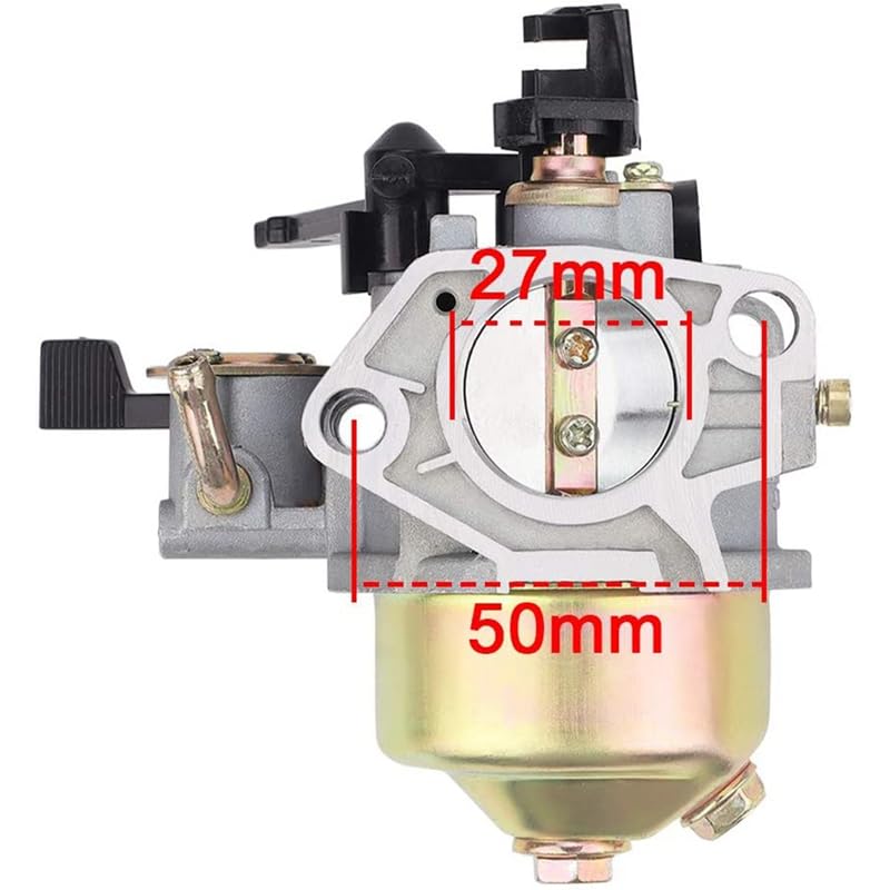 Carburador Apto for Motor H GX340 11HP GX 390 GX390 13HP con Kit de Carga de Filtro de Aire Accesorios de Repuesto para cortacésped