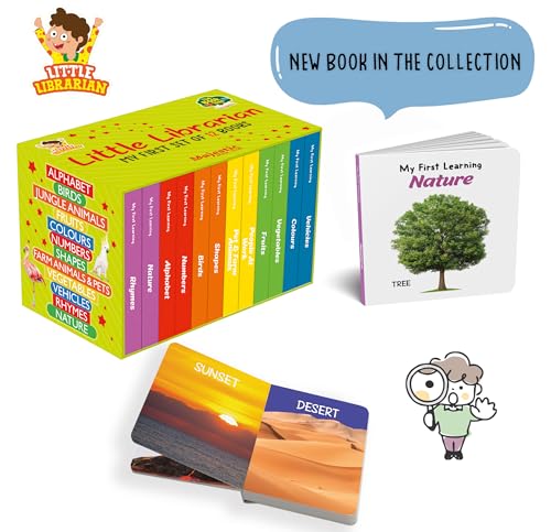 Image of My First Little Librarian: Boxset of 12 Best Board Books for Kids
