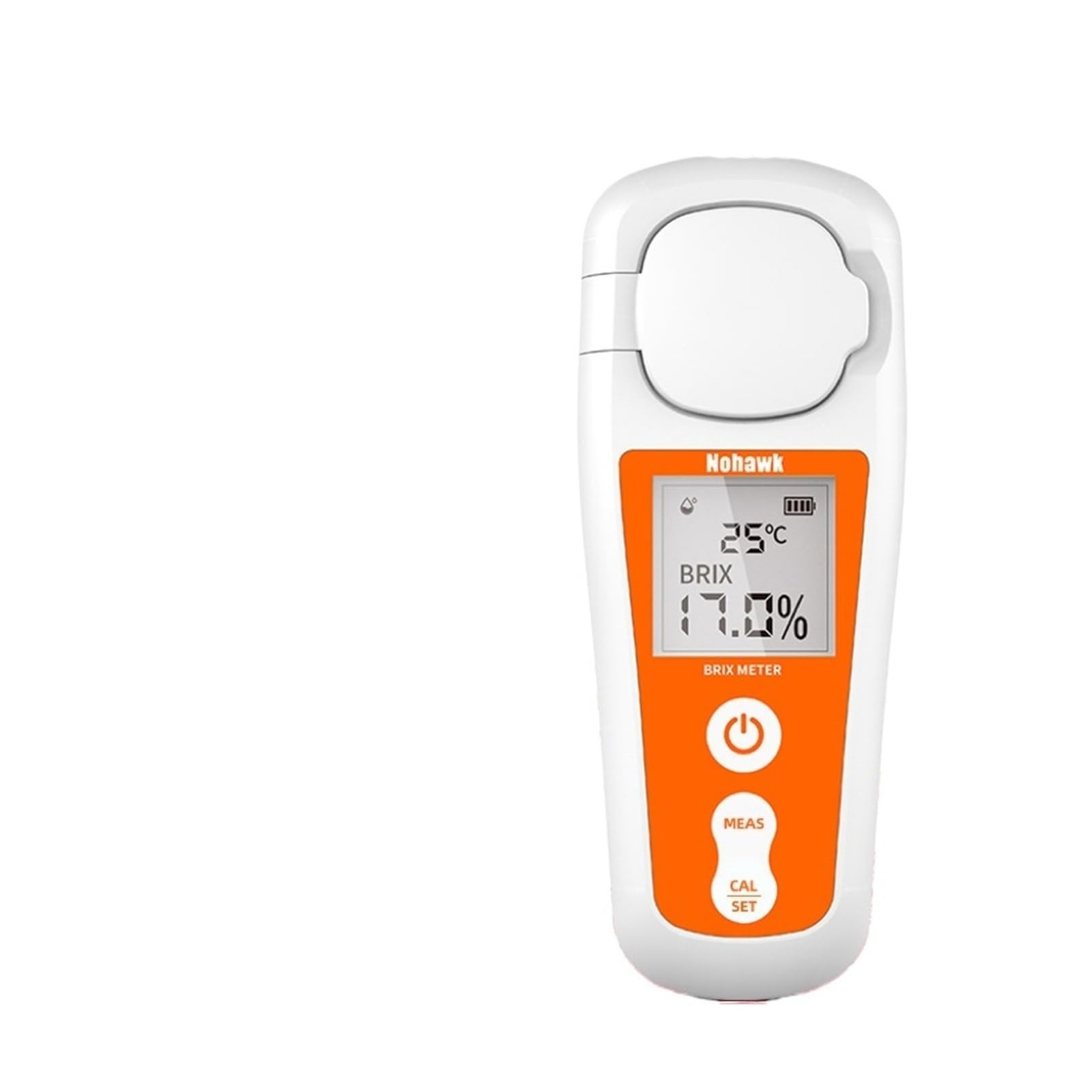 Medidor Digital Brix (Rango 0-55%) Refractómetro for medir el Contenido de azúcar en Frutas, Verduras, jugos, Bebidas café