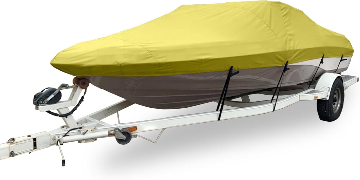 Bâche de protection bateau 600D contre la pluie pour coque en V