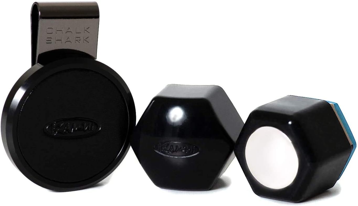 KAMUI Magnetic Hexagonal Chalk Holder CHALK SHARK for ROKU Chalk (Black)