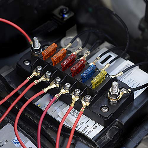 Scatola dei Fusibili,Portafusibili a 6 Vie ATC/ATO...