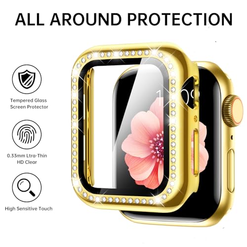 Image of Mesime Bling Jewelry Band Compatible with Apple Watch Bands for Women