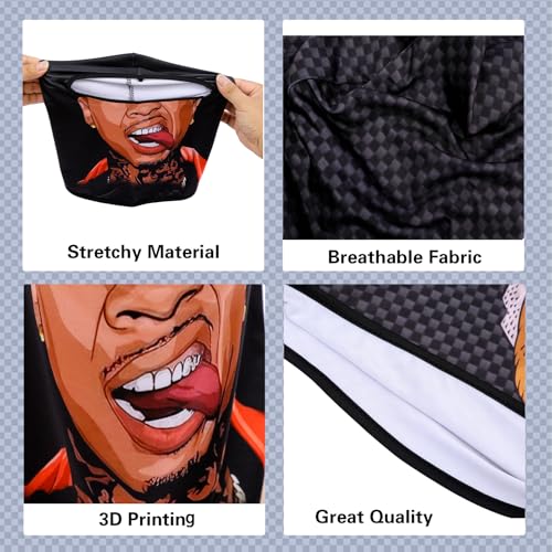 Image of Balaclava Mask 3D Print Full Face Mask Cooling Neck Gaiter Sun Protection Face Cover Mask Windproof Ski Mask