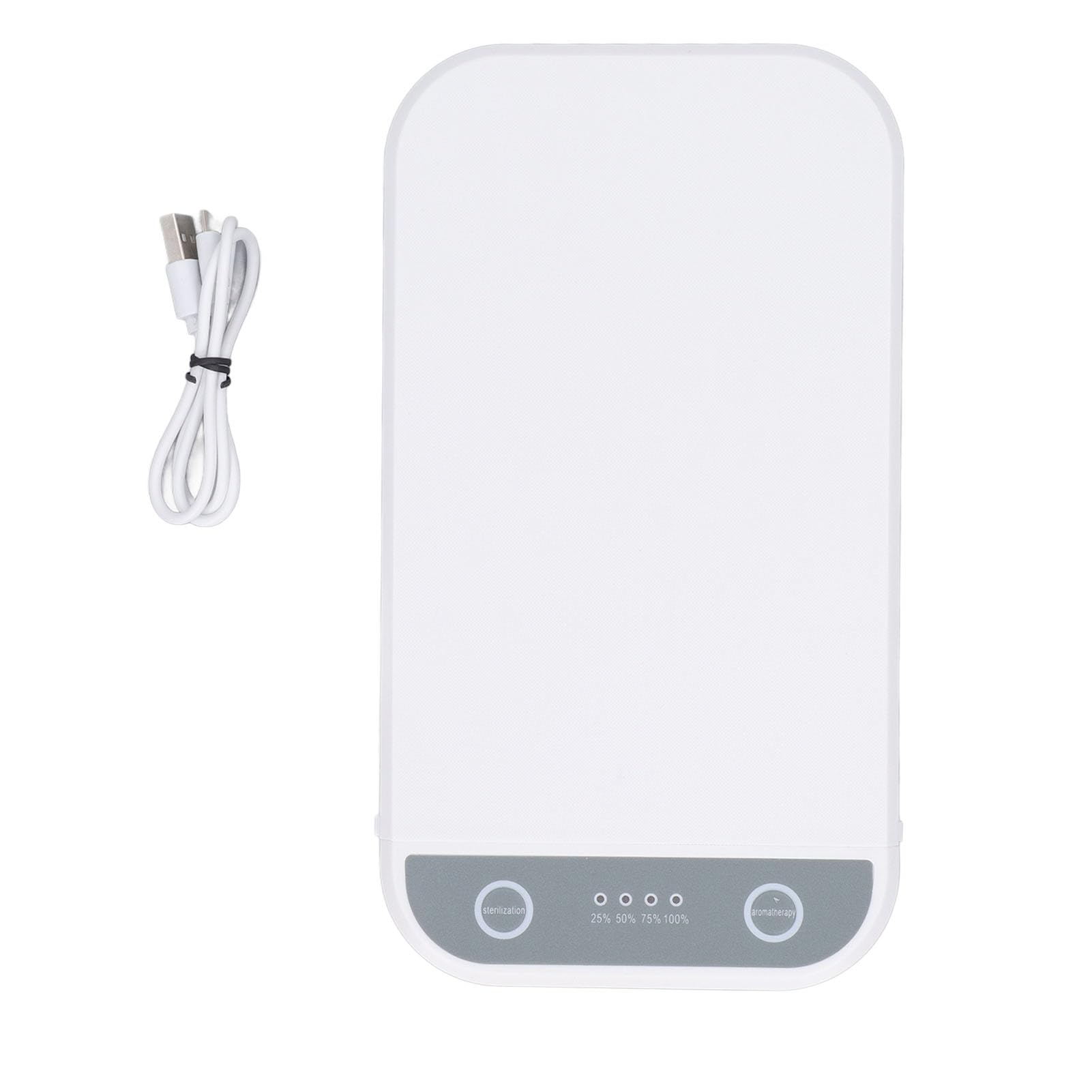 aqxreight Caja Limpiadora Desinfectante Portátil para Teléfonos Joyas Relojes y Llaves Máquina de Limpieza con Tecnología C Recargable por USB Ideal para Casa Oficina y Viajes