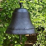 【Extérieur antique】: Cette cloche est une excellente décoration rustique de ferme ou de campagne pour votre cour, patio, jardin, porche, écurie, grange ou magasin de sellerie.