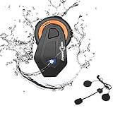 【Du Brauchst Es】Es kann alle Arten von Bedürfnissen auf Ihrer Reise befriedigen, wie drahtloses Wählen, Empfangen von Anrufen, Hören von MP3-Musik, Empfangen einer GPS-Sprachansage und Verbinden mit dem Handsprechgerät. Das wichtigste ist, dass es Gruppengespräche unter Motorrädern realisieren kann, Ihnen während der Fahrt eine bequeme Kommunikation mit Ihren Teamkollegen zu ermöglichen.