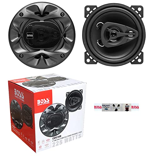 Haut-parleurs 10 cm Audio Systems CH4230B pour métamorphoser le son de votre auto