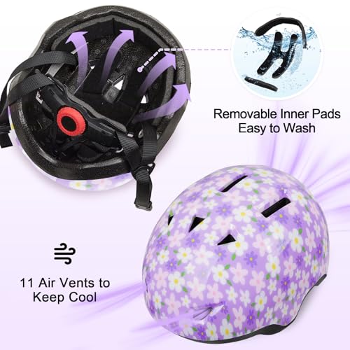 Image of Toddler Bike Helmet, Kids Helmets Baby Infant Bike Helmet for Kids Toddlers Boys Girls Age 1-3 /2-4 /3-5 /5-8 for Biking Scootering Skateboarding
