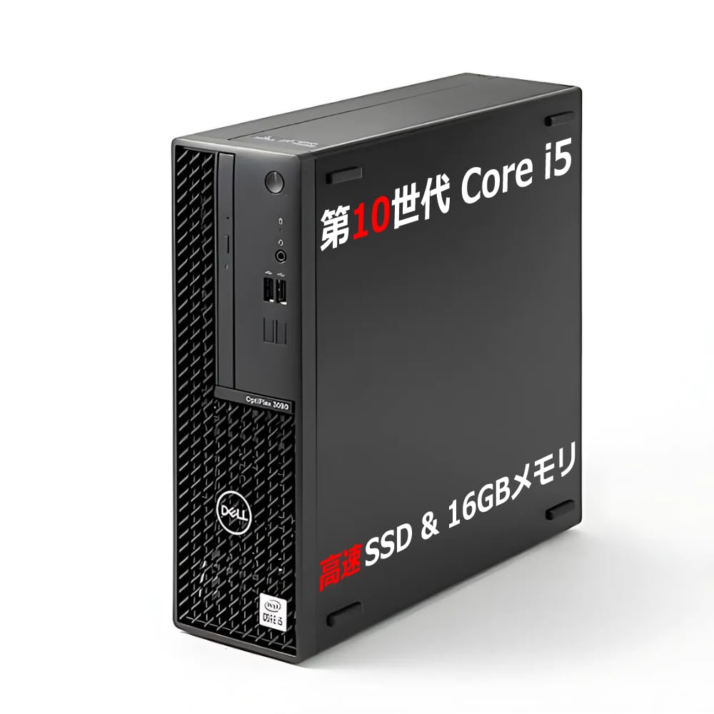 パソコン デスクトップパソコン Amazon.co.jp: 【整備済み品】 TcaraT デスクトップパソコン DELL