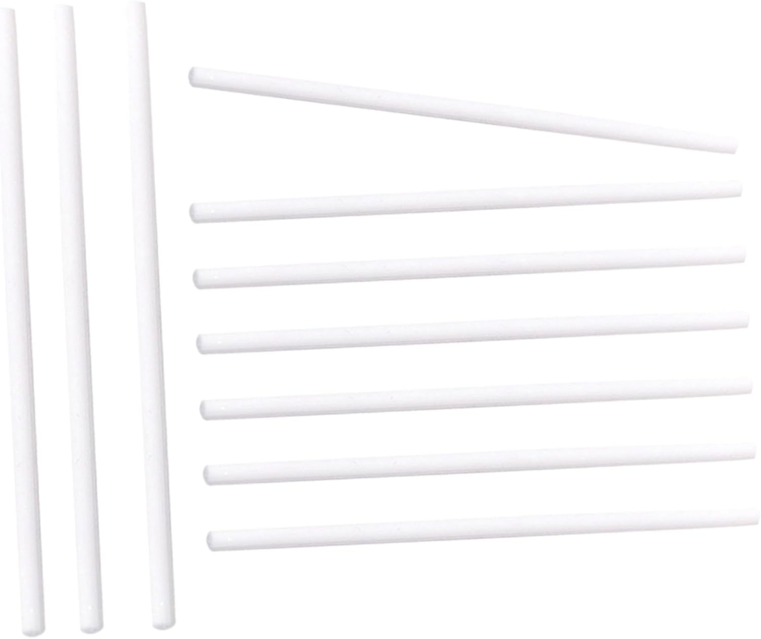 MUELODSIC 10pcs Hanging Burning Rods for Jewelry Firing Pottery Accessories Kiln Firing Tool Sturdy Refractory Stick