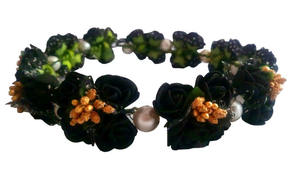 Flower Tiara Crown for Women/Girls (Available in 20 Colors) (Purple) (B09WR7C2KG) Amazon Price History, Amazon Price Tracker