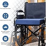 DMI Seat and Chair Cushion for Office Chairs, Wheelchairs, Scooters, Kitchen Chairs or Car Seats, FSA HSA Eligible, for Support and Height while Reducing Stress on Back, Tailbone or Sciatica - Image 4