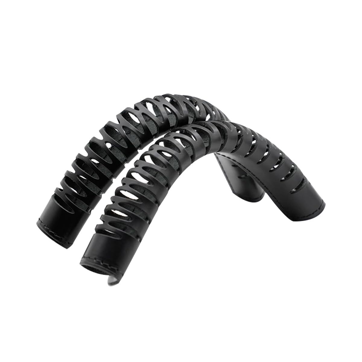 Jiesinlov 2Pcs Bag Handle Wrap Covers for Speedy 25 30 35,Vachetta Leather Grip Protector Strap,Stain and Abrasion Resistant(Black)