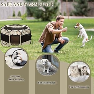 Pop-up-Portable-Cat-Dog-Playpen-with-Mat-Small-Animals-Playpen-for-Indoor-and-Outdoor-Use-Waterproof-Pet-Cage-Crate-Tent-with-Removable-Zipper-Top-and-Carry-Case - Cucciolini Doodles   Pop-up-Portable-Cat-Dog-Playpen-with-Mat-Small-Animals-Playpen-for-Indoor-and-Outdoor-Use-Waterproof-Pet-Cage-Crate-Tent-with-Removable-Zipper-Top-and-Carry-Case