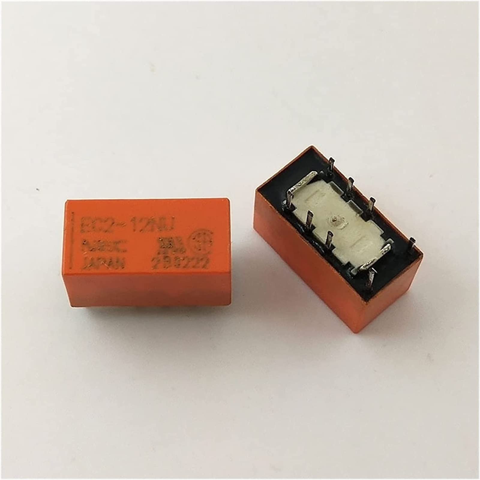 LKPEHTAGN Relay 10pcs EC2-5NU EC2-12NU EC2-24NU EC2 5NU 12NU 24NU EC25NU EC212NU EC224NU 8PIN 2A Instead of G6S - 2