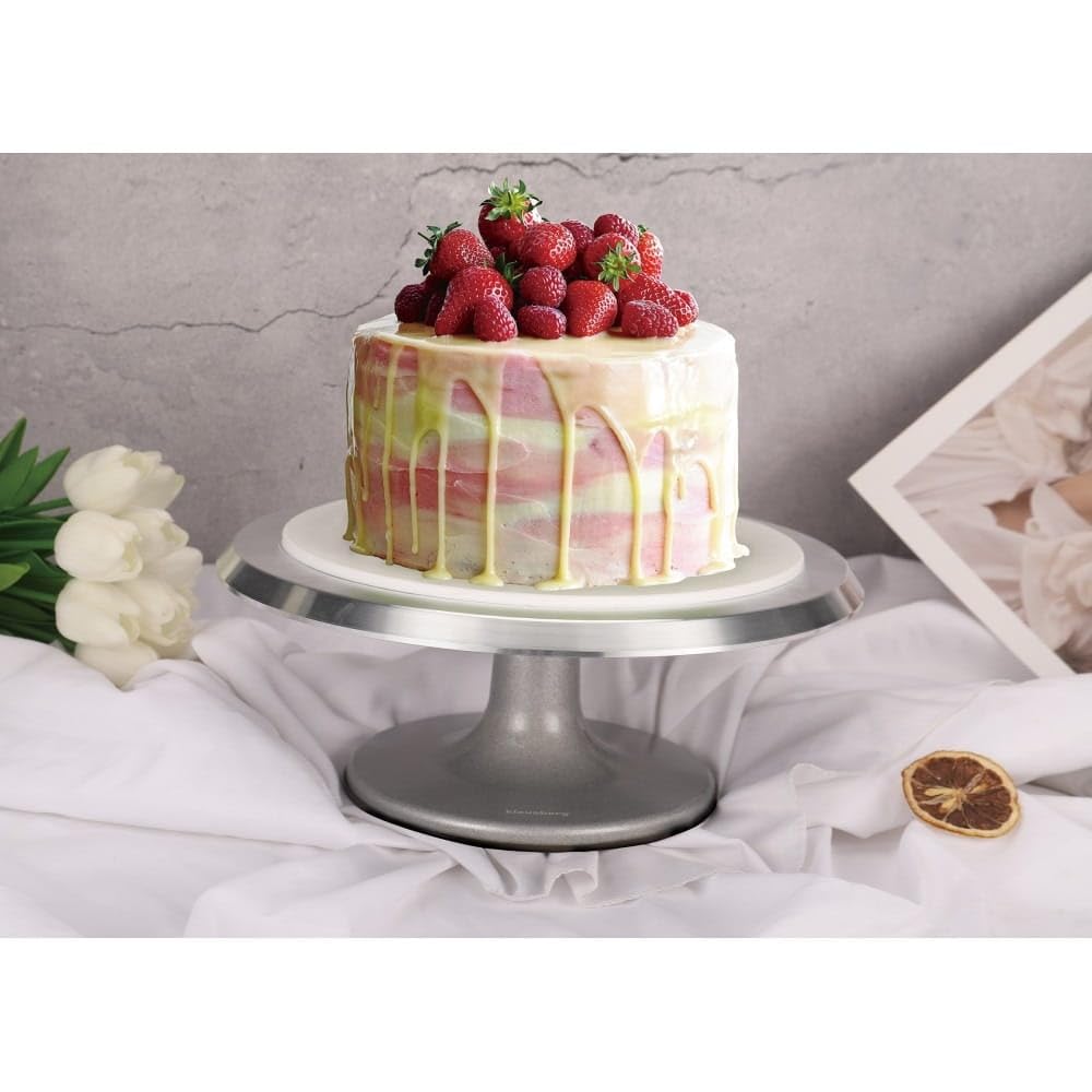 Tortenständer Tortenplatte Drehbare Kuchenplatte für Cupcakes 31cm KLAUSBERG KB-7710