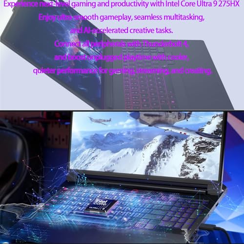 Image of Lenovo Legion Pro 7i, Gen 10 Laptop for Gaming, 240 Hz, Intel Ultra 9 275HX 24C (Up to 5.4 GHz), NVIDIA GeForce RTX 5080, 16 inch OLED Display, Per-Key RGB Backlit, 32GB DDR5, 2TB SSD, Win 11 Pro
