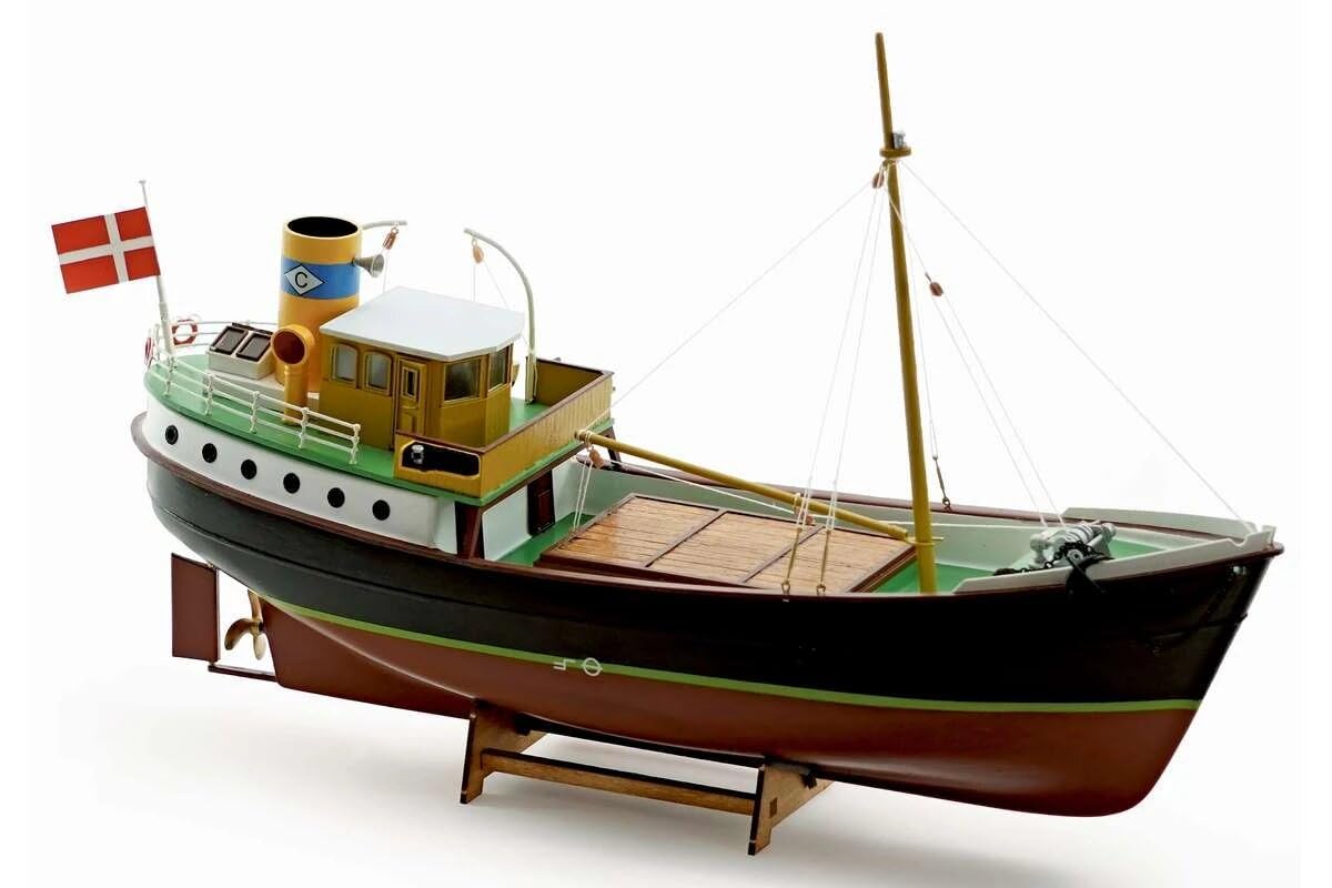 Billing Boats BB236 - Carli - Scale 1:60 - Wooden and Metal Assembly Kit with Plastic Tray - RC (Parts Not Included)