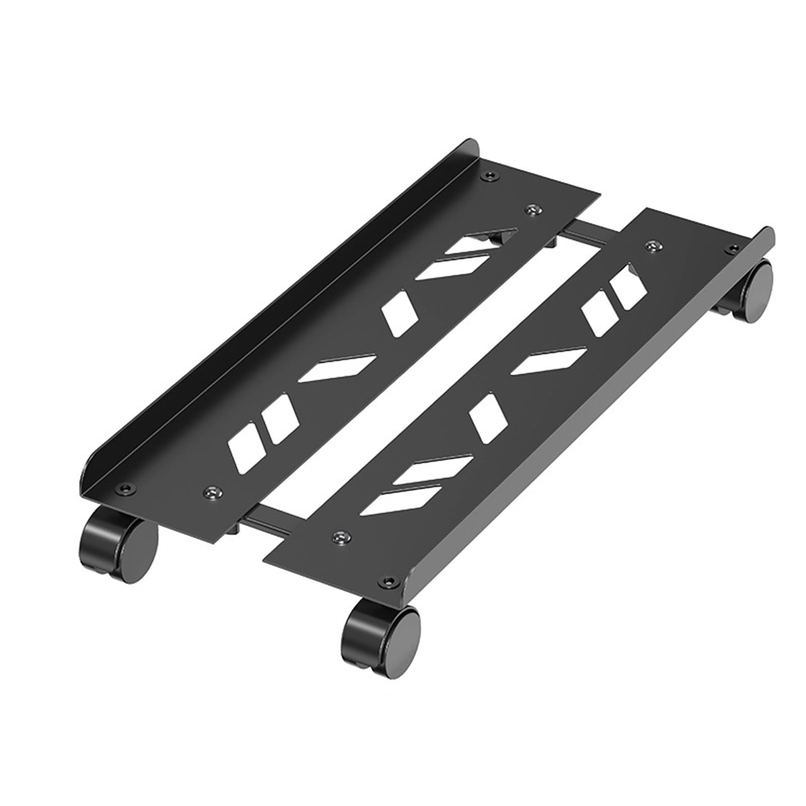 Maxtonser Heavy Duty Computer Tower Stand With Wheel, 360 Degree Swivels Base, AntiStatic