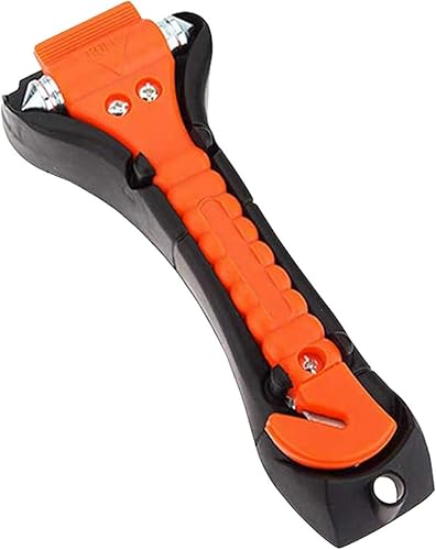 Katzco - Martillo de emergencia automático, 1 pieza de seguridad y herramienta de escape para coche, rompedoras de vidrio, cortador de cinturón de