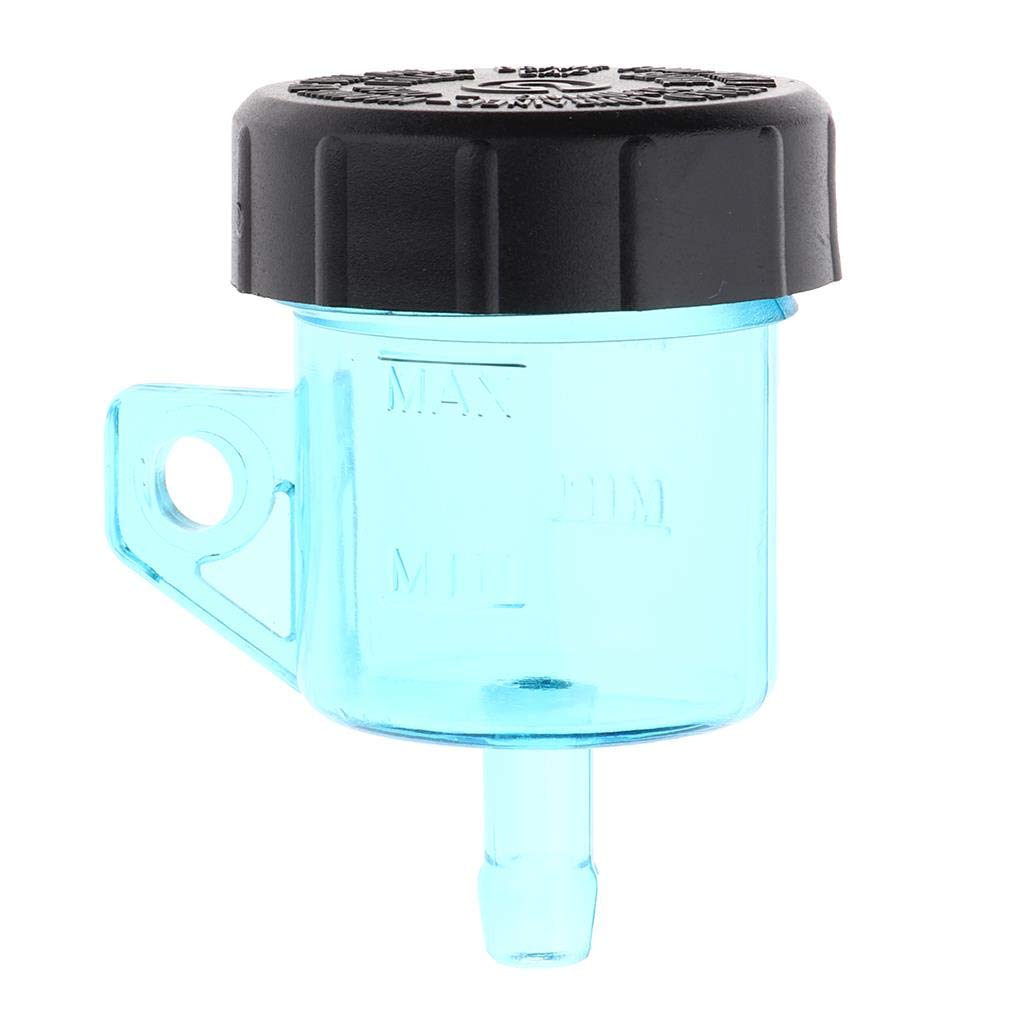 SECRET DESIRE Motorcycle Rear Brake Master Cylinder Oil Reservoir Tank Cup Blue-image-11