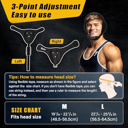 Trymaker Wrestling Headgear, Youth Wrestling Headgear With Chin Cup thumb #5