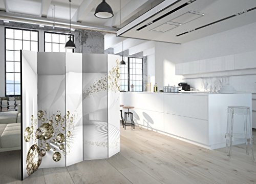 Murando Paravento Astratto 3D Stampa bilaterale su...
