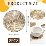 Zoom IMG-1 aryimydp 8 pezzi sottobicchieri riutilizzabili Zoom IMG-1 aryimydp 8 pezzi sottobicchieri riutilizzabili