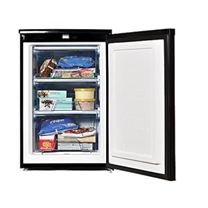 Igenix IG355B Freestanding Under Counter Freezer with 3 Large Drawers, Reversible Door, 94 Litre Freezer Capacity, 55 cm…