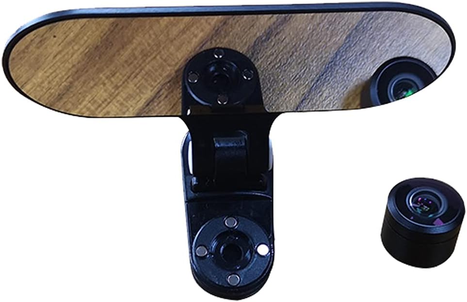 Piano Fisheye Lens Overhead Online Class Wide‑Angle Lens Dual-Screen Full-Key