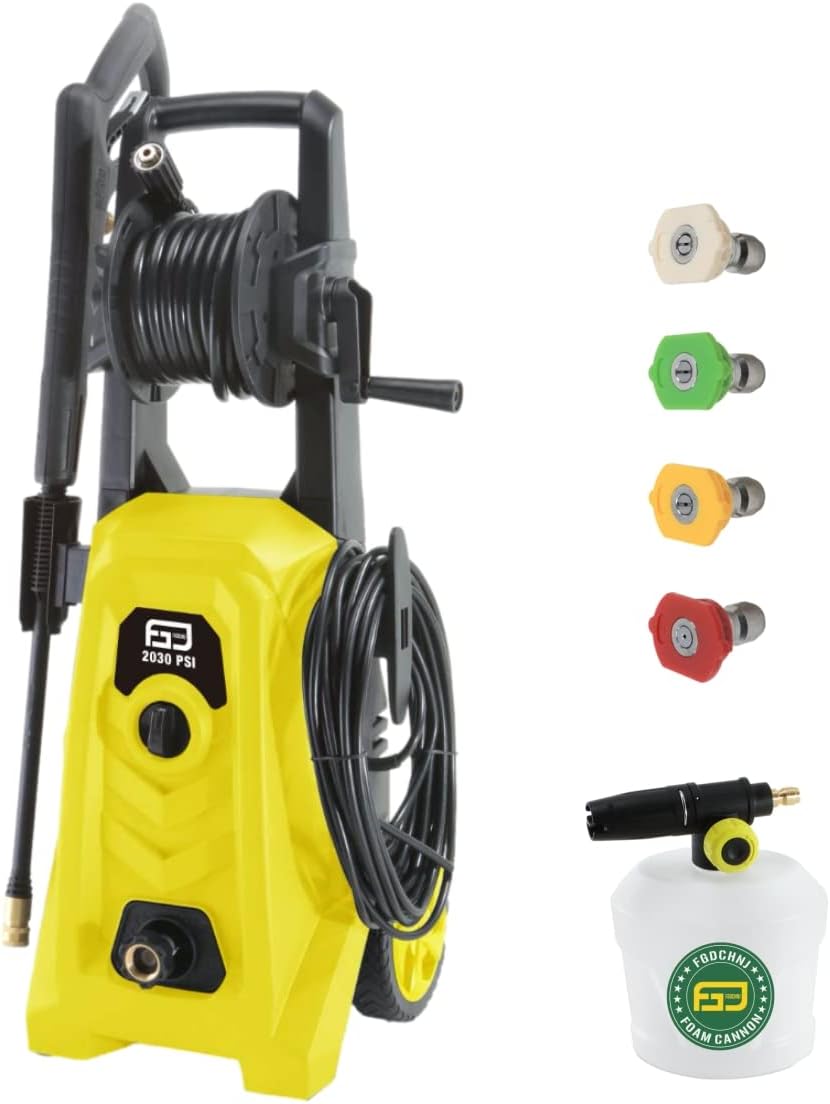 FGDCHNJ Electric Pressure Washer FGD3000 Power Washer 2030PSI 1.76GPM