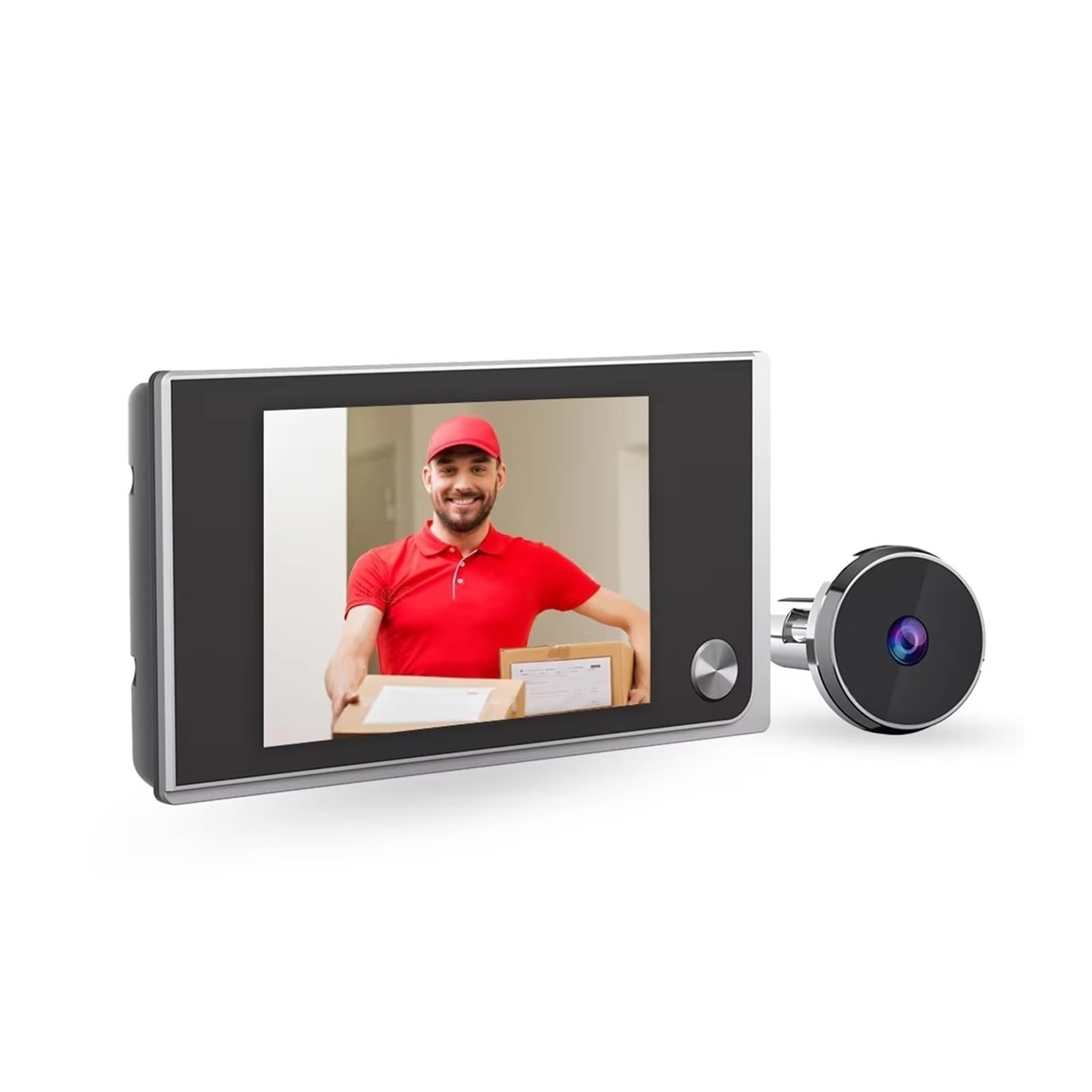 3.5" Digital Door Spioncino Camera Electronic Door Viewer Bell 120