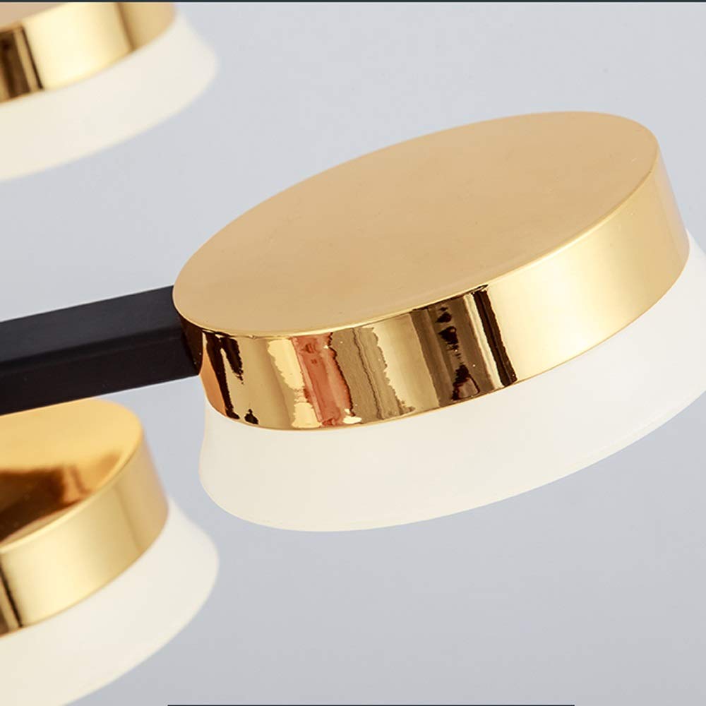 9 Têtes Led Éclairage de Fer Personnalité Créative Chandelier Livrée Lydre Chambre À Manger Chambre Dinomage de Salon Appareil D'Éclairage de La Lampe