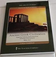 Ancient Greek Civilization (Great Courses, #323) 1565858093 Book Cover