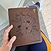 NIV Journaling Bible | Brown With Gold Cross | Be Thou My Vision With Flowers | Includes Option to add Engraved Name | Personalized and Customizable Gift