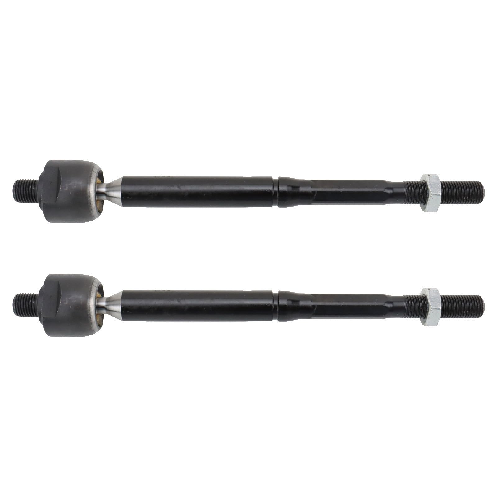 TRQ Front Inner Tie Rod Set 2 Piece Compatible with 2015-2020 Honda Fit