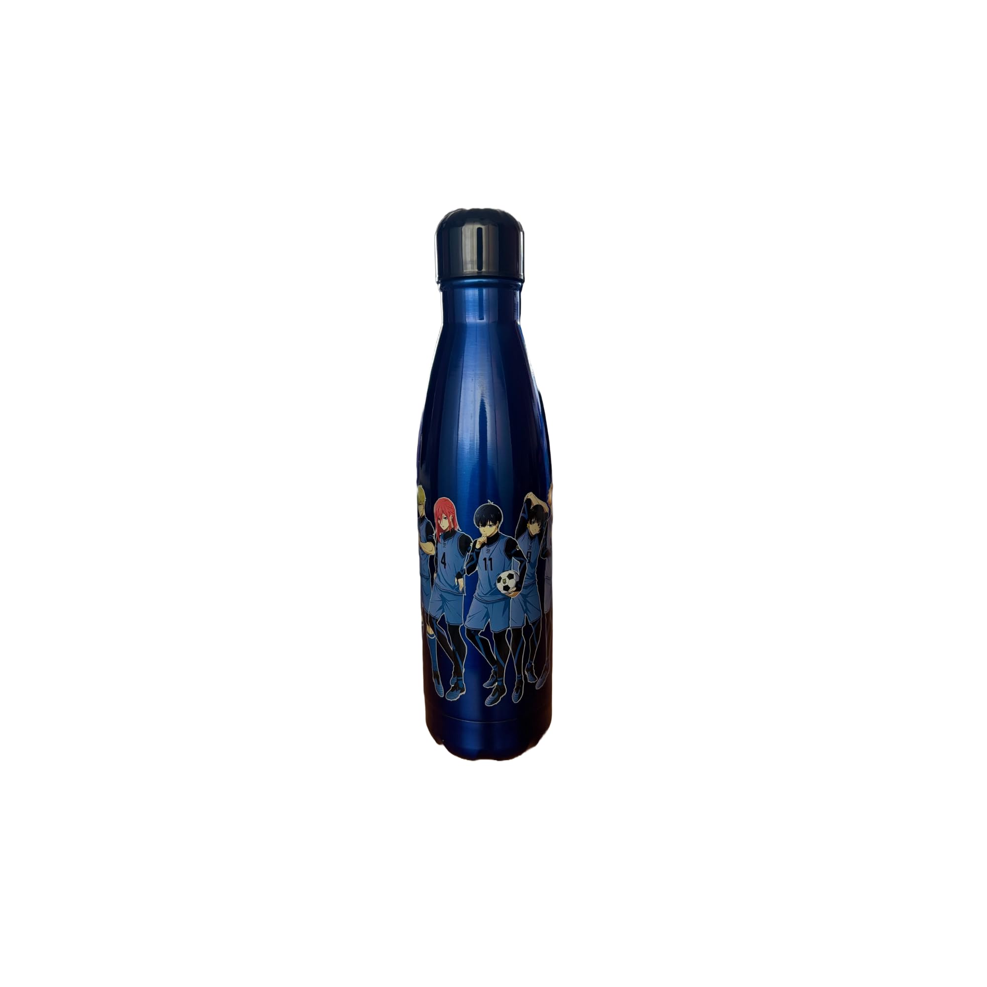 Homadict - Pack de botella isotérmica Blue Lock + protección manga - Caja decorativa estilo manga - Licencia oficial